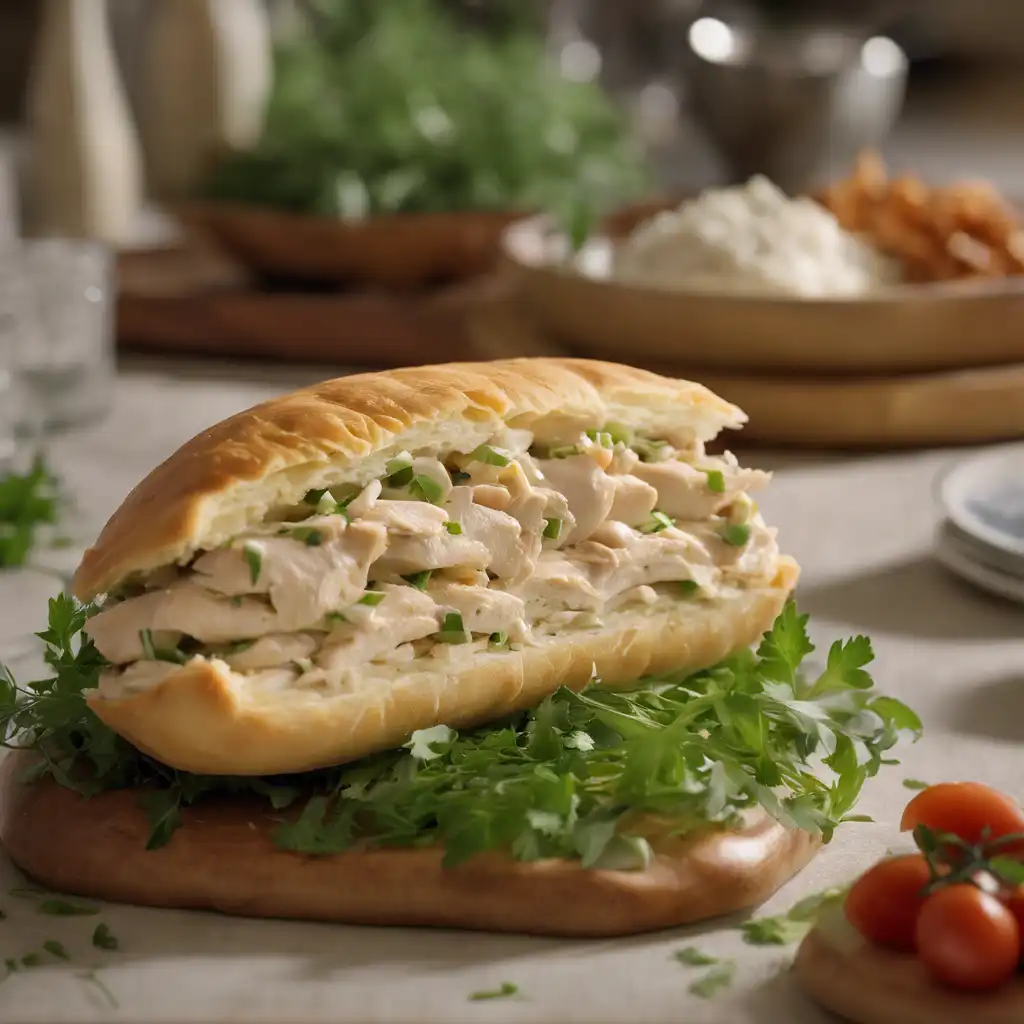 Creamy Chicken Torta