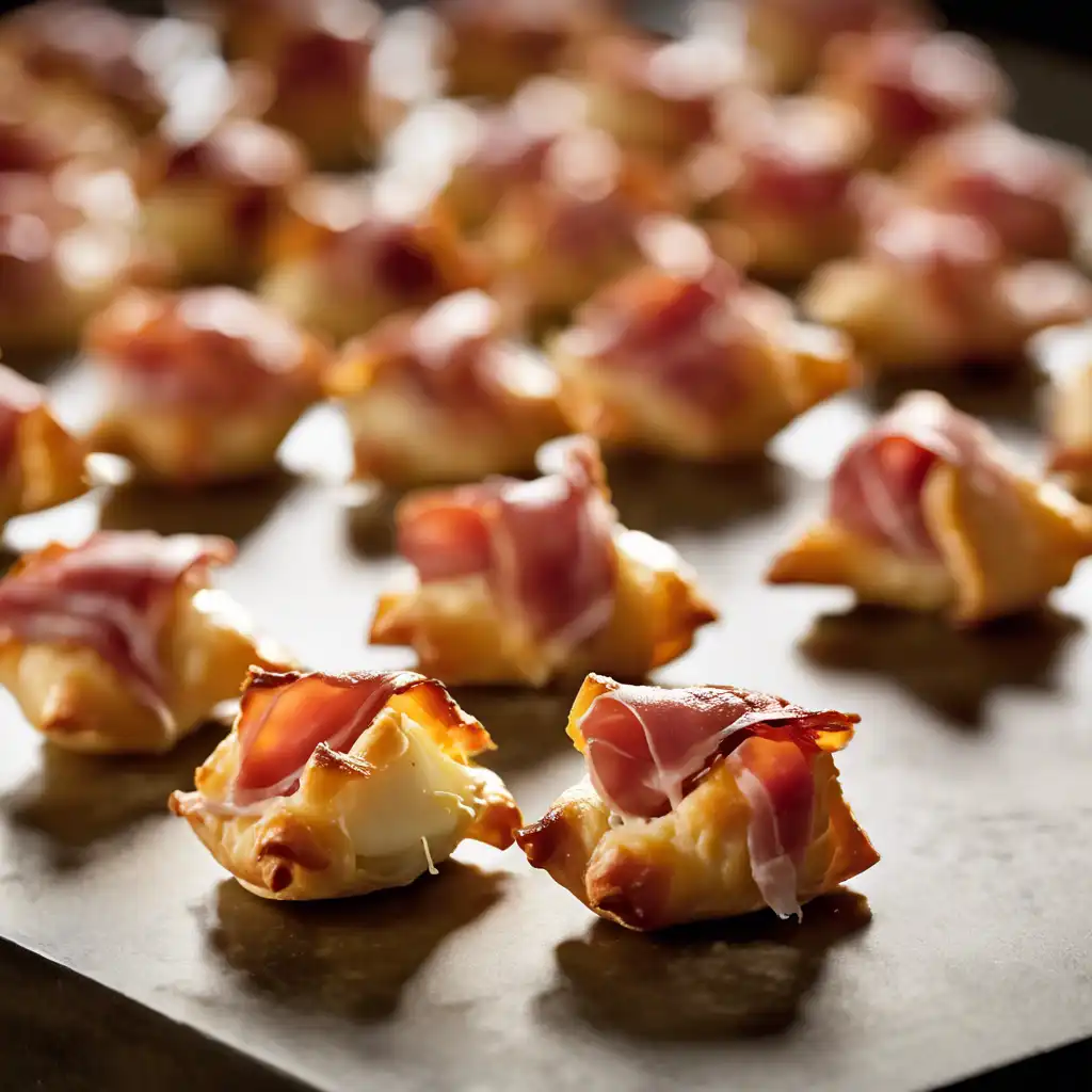 Prosciutto and Cheese Bites