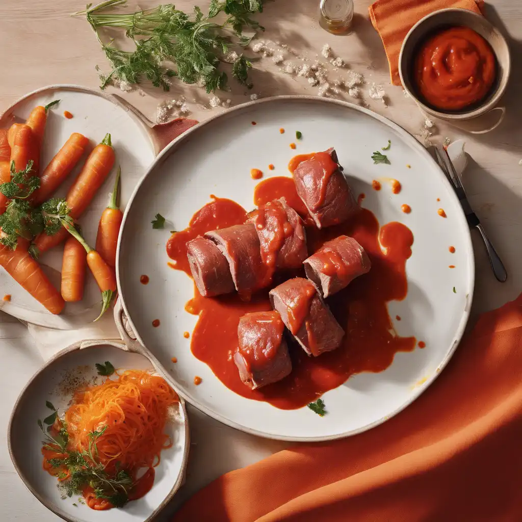 Beef Rolls with Tomato Sauce