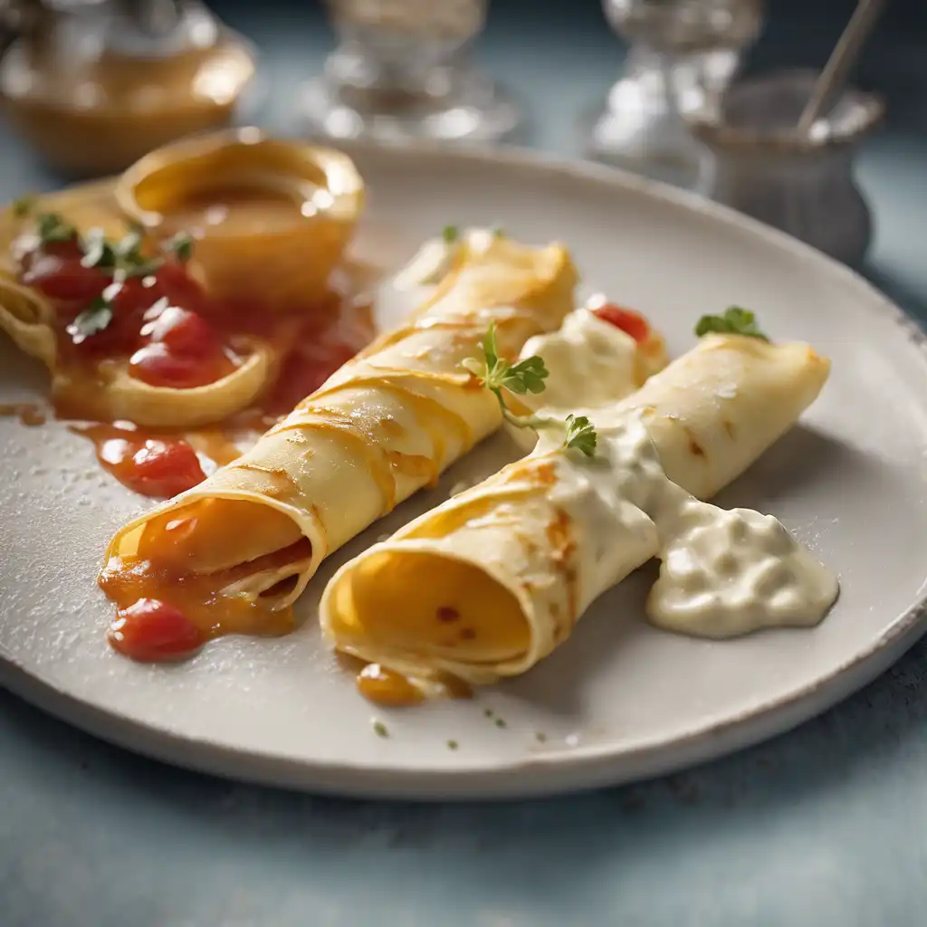 Four Cheese Crepes