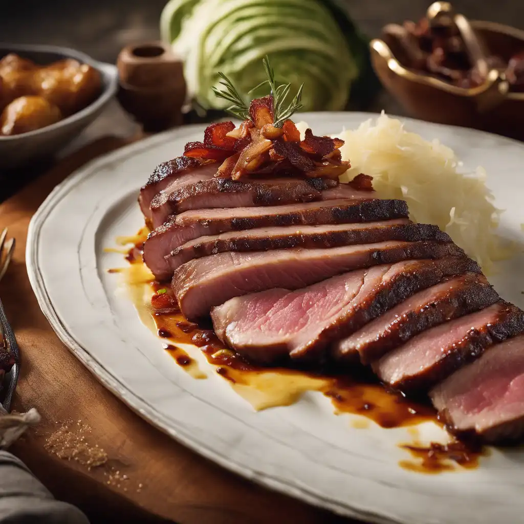 Picanha with Cabbage and Cinnamon