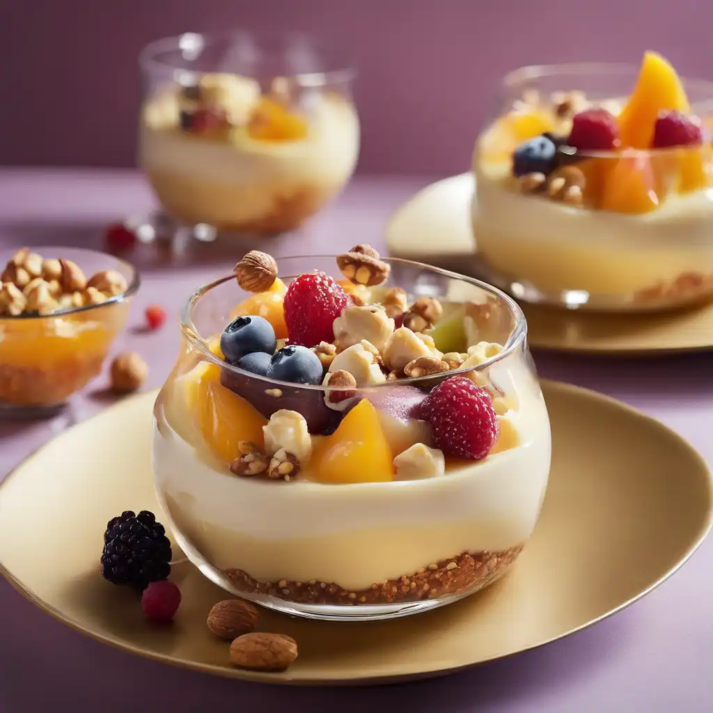 Condensed Milk and Fruit Pudding