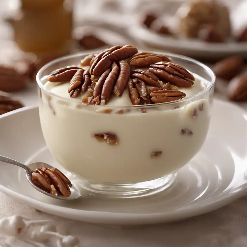 Pecan Pudding with Canjica