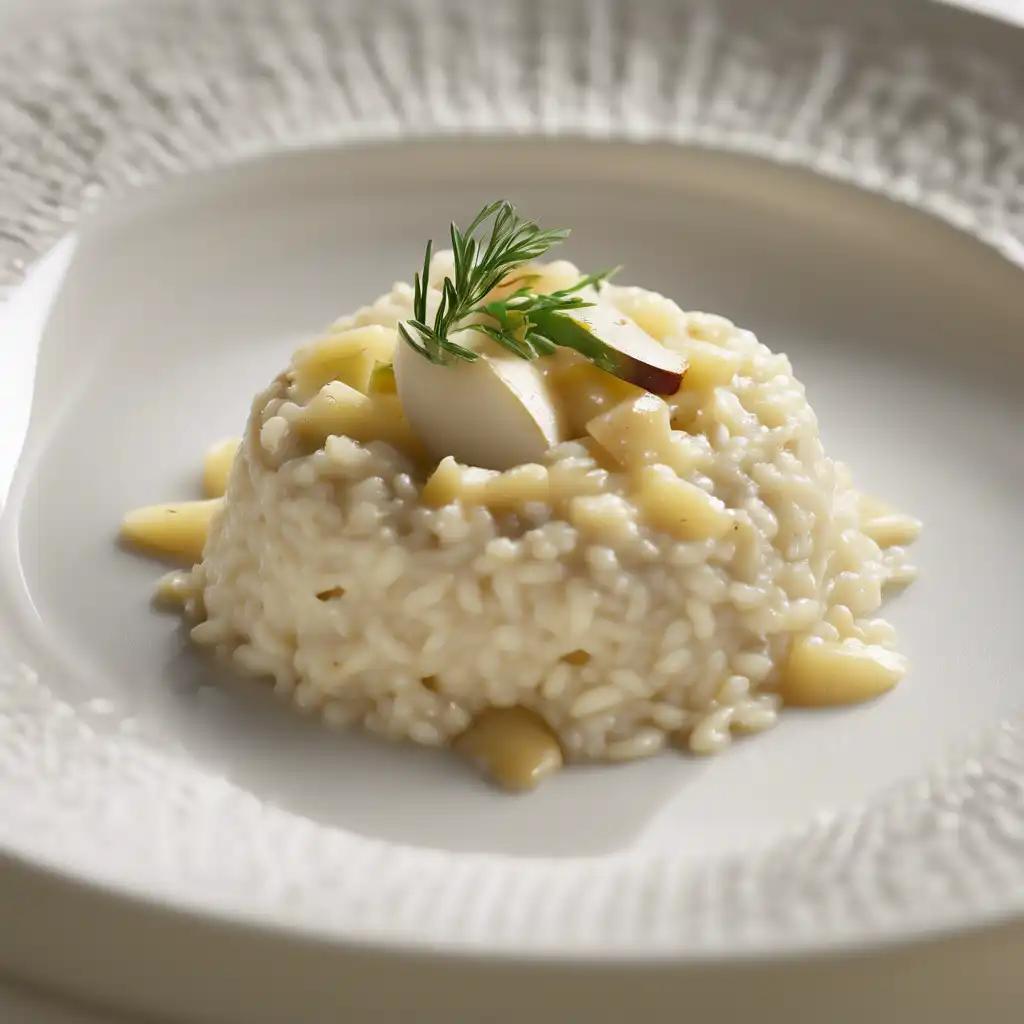 Pear and Camembert Risotto