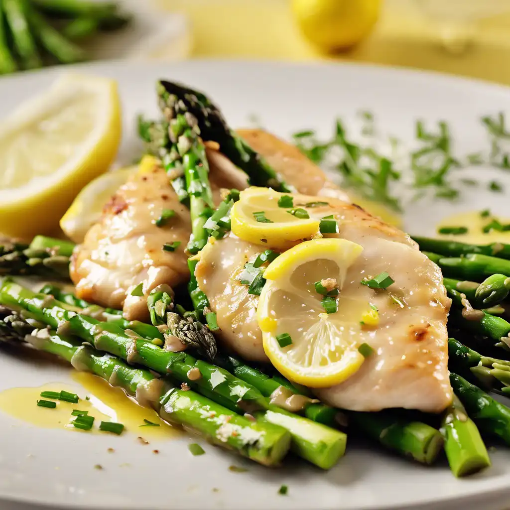 Lemon Chicken with Asparagus