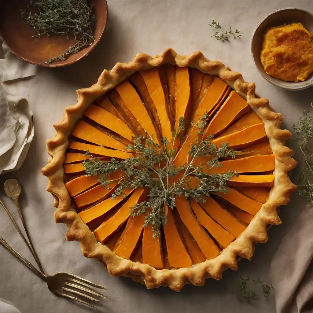 Special Sweet Potato and Thyme Tart