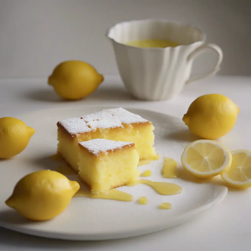 Lemon Square Cake