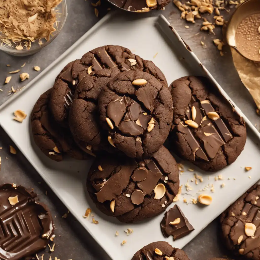 Chocolate Peanut Butter Cookies