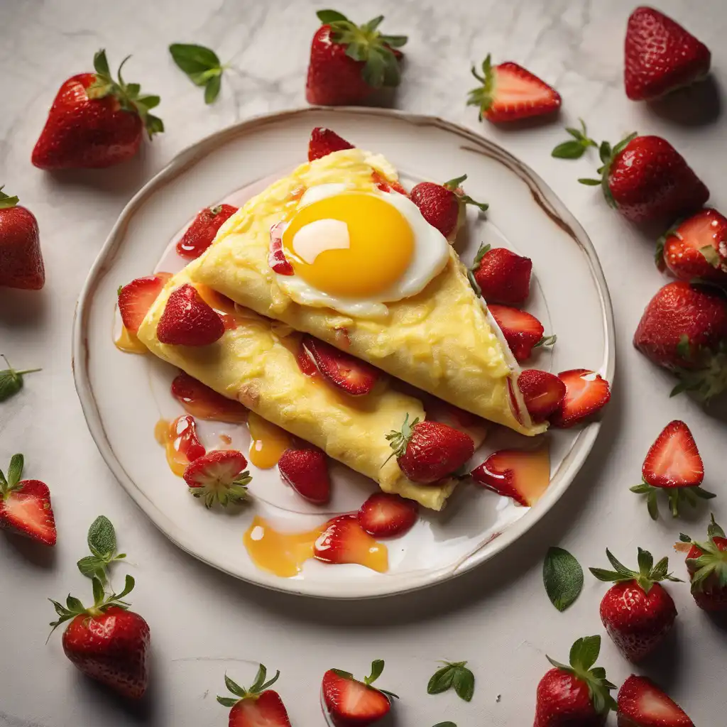 Strawberry Omelette