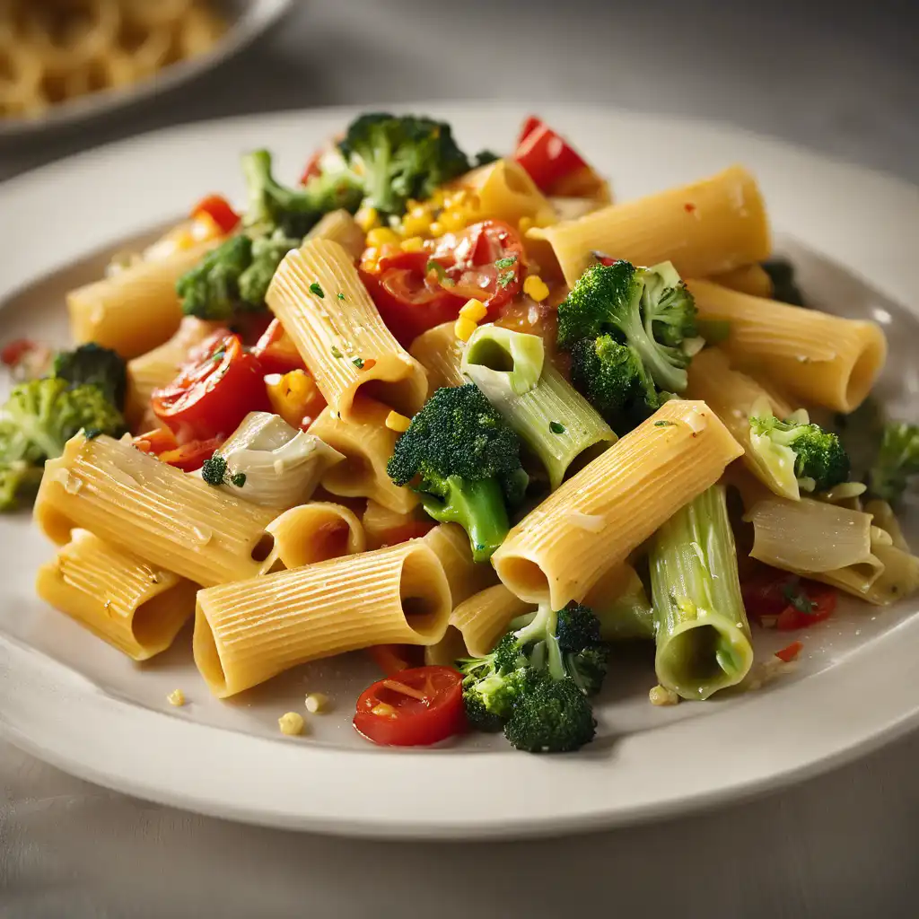 Rigatoni with Vegetables