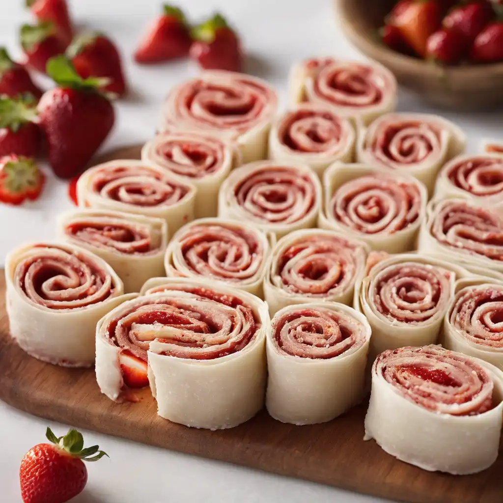 Strawberry Roll-Ups