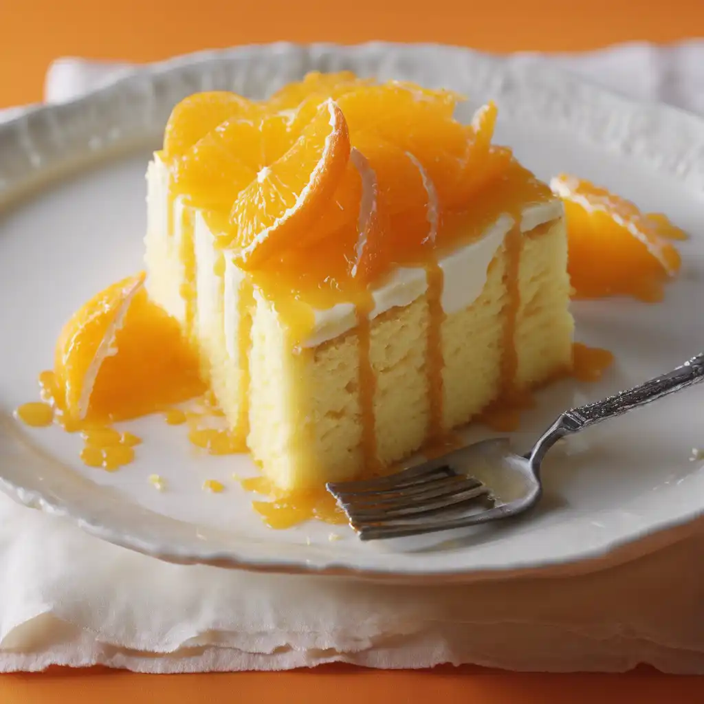 Orange Superlight Cake