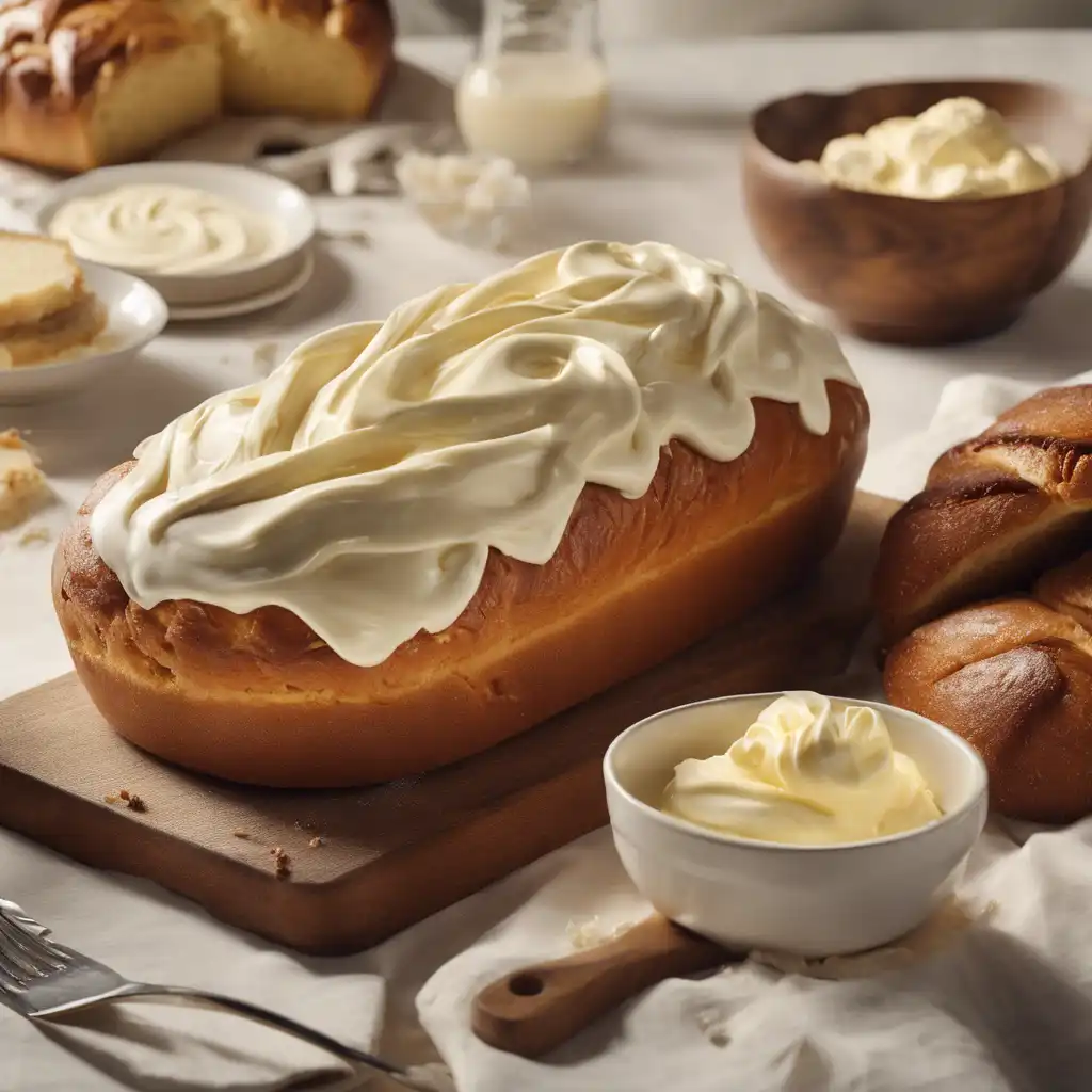 Sweet Bread with Vanilla Cream