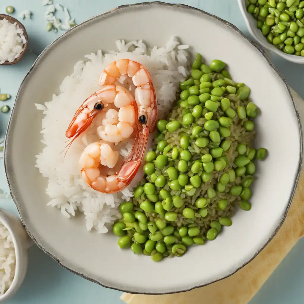 Rice with Peas and Shrimp