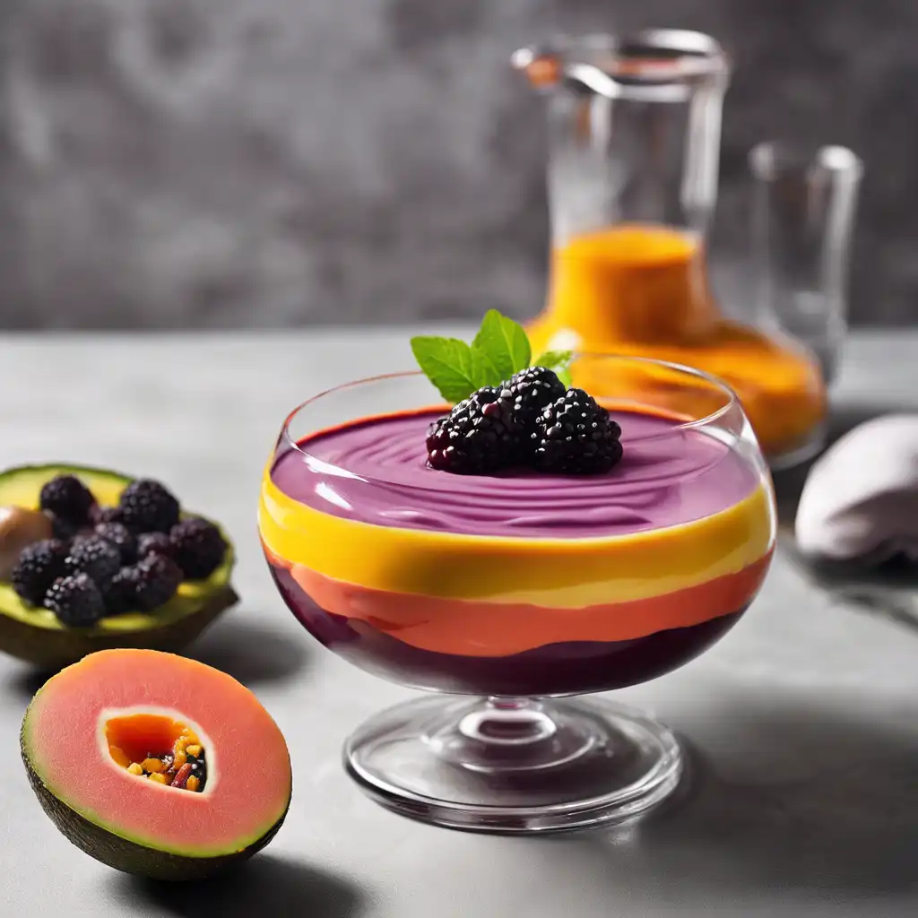 Fruit Cream with Cassis