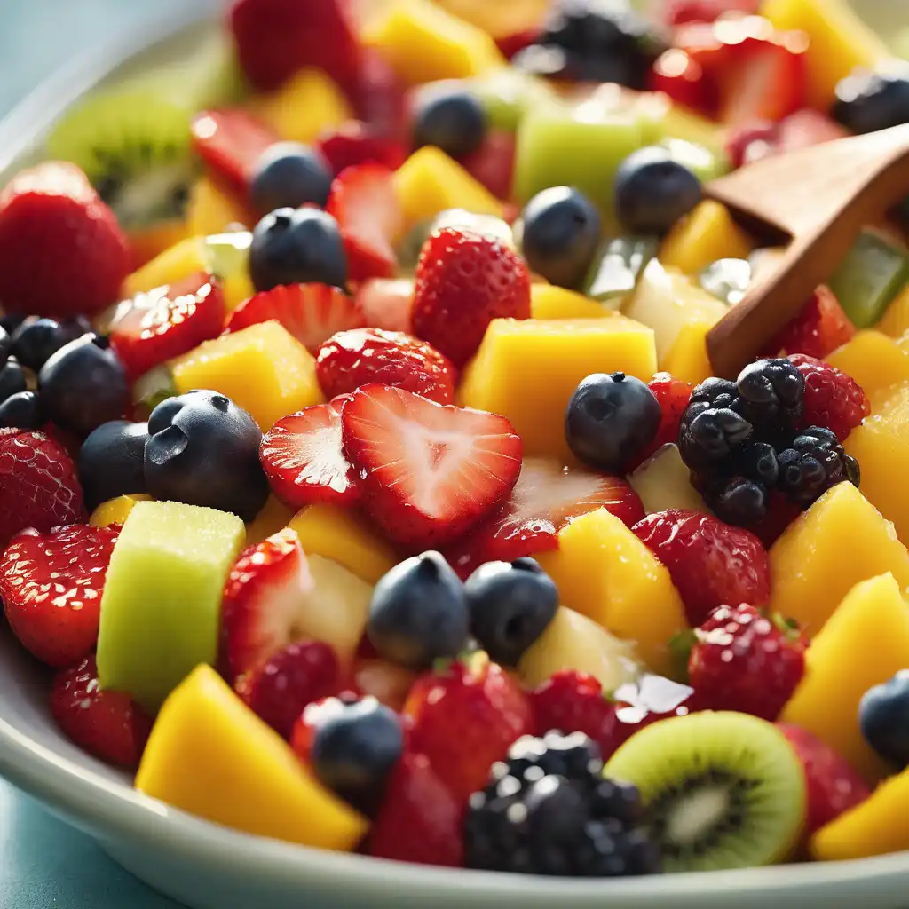 Oven-Baked Fruit Salad