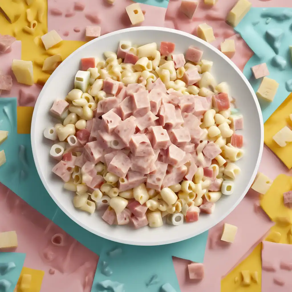 Macaroni Salad with Mortadella