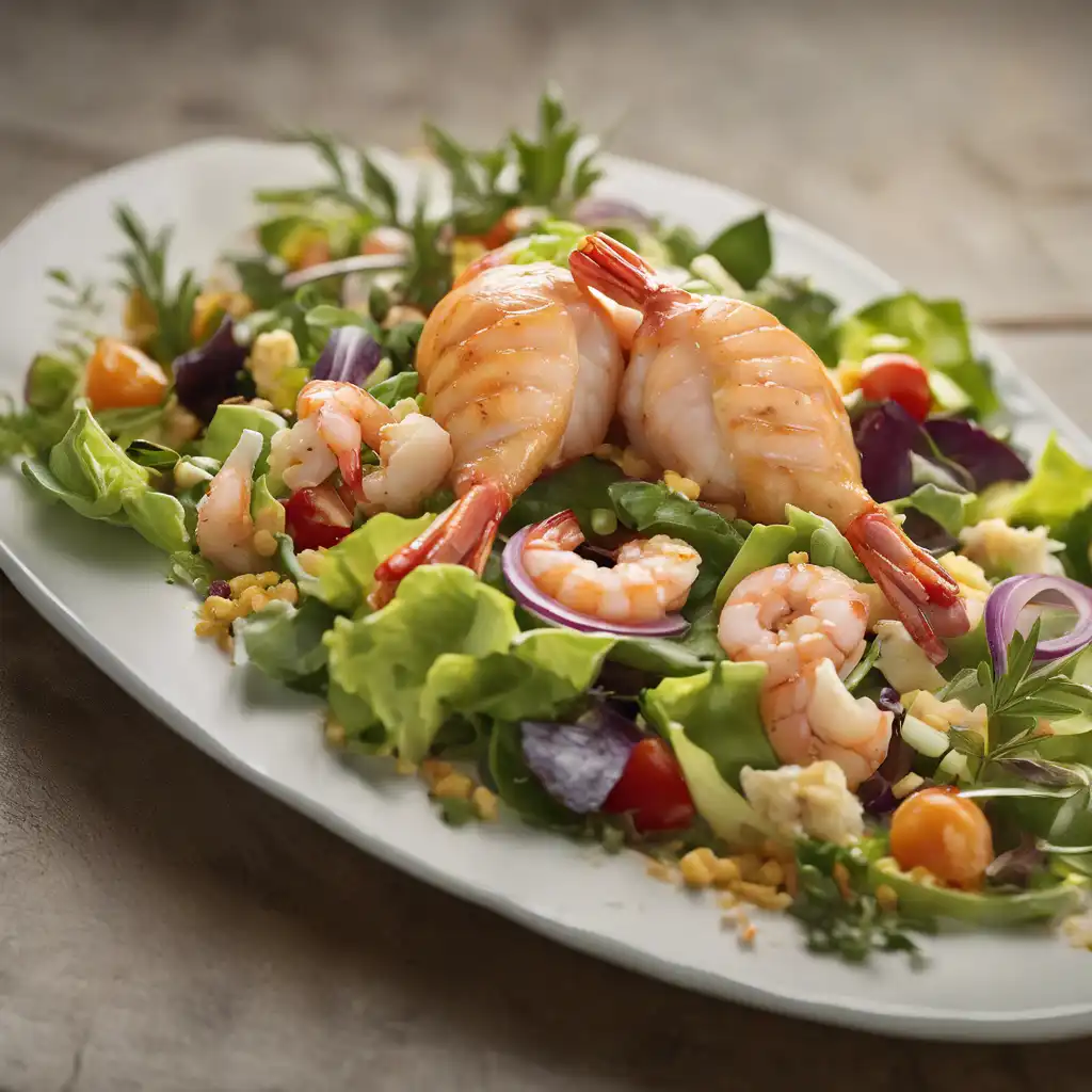 Chicken and Shrimp Salad