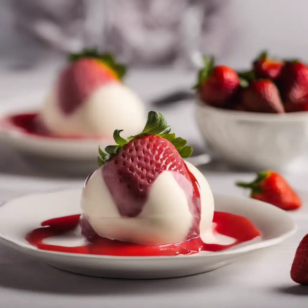 Creamy Strawberry Bombs