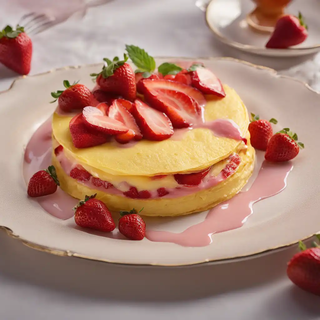 Strawberry Omelette