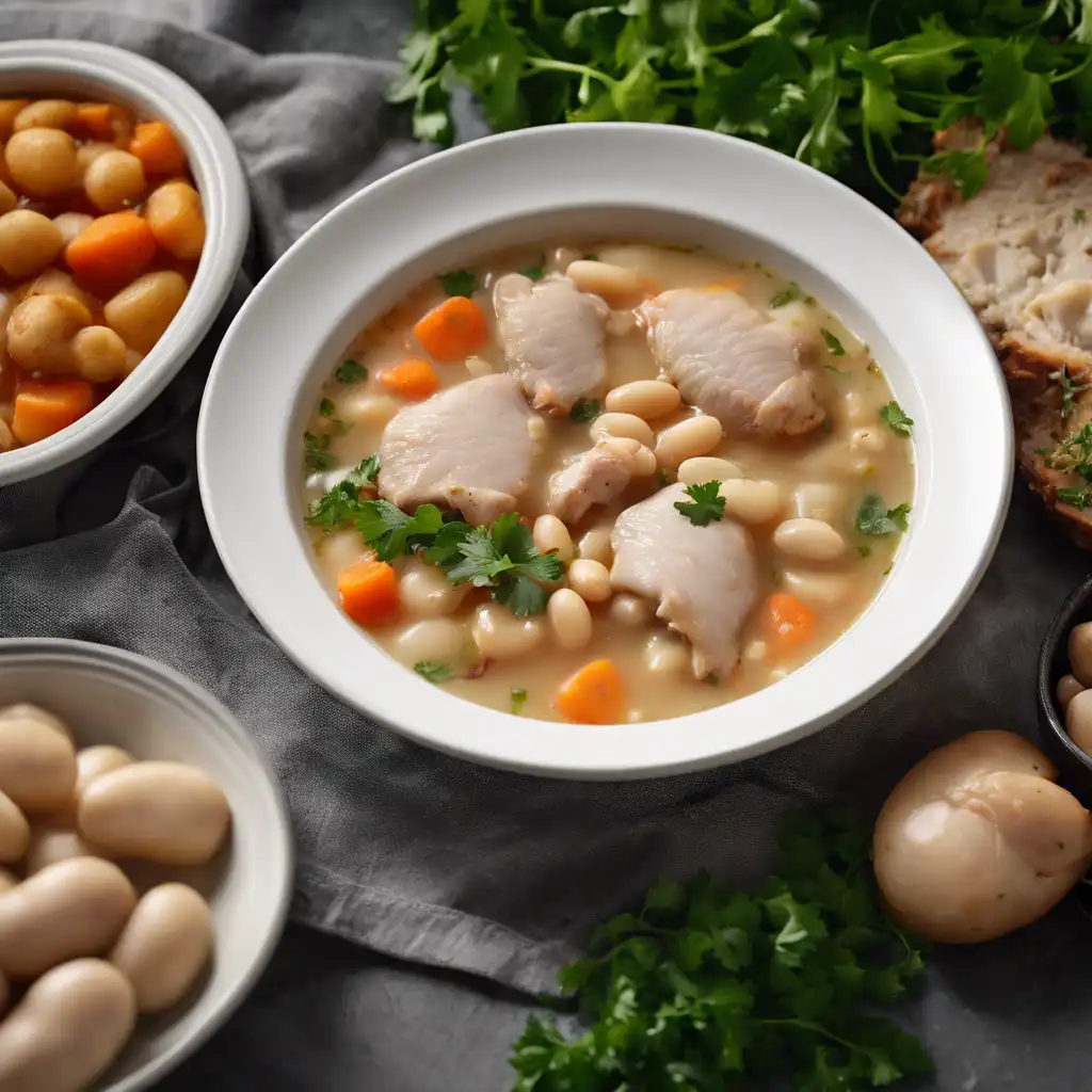 Chicken Thigh and White Bean Soup