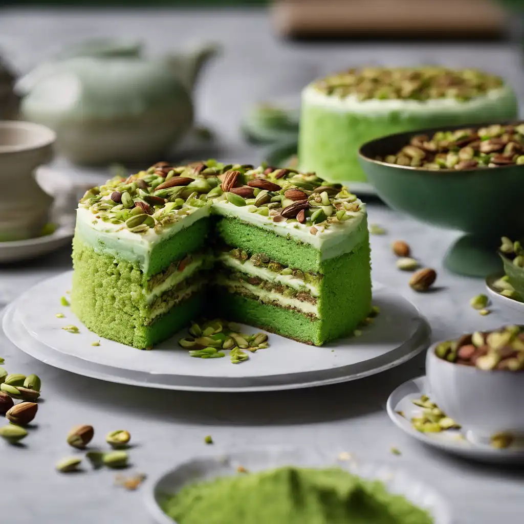 Green Layer Cake