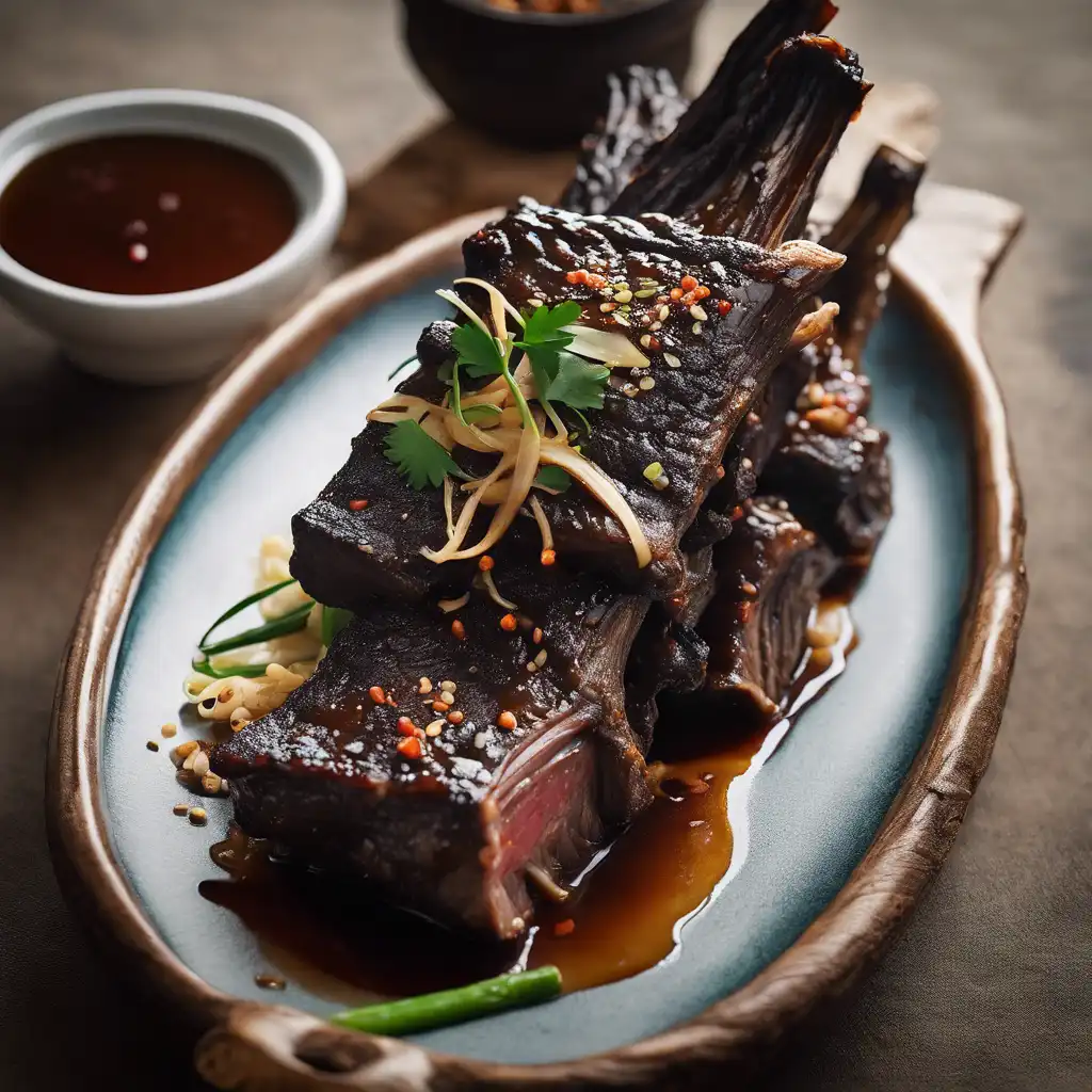 Beef Ribs with Ginger