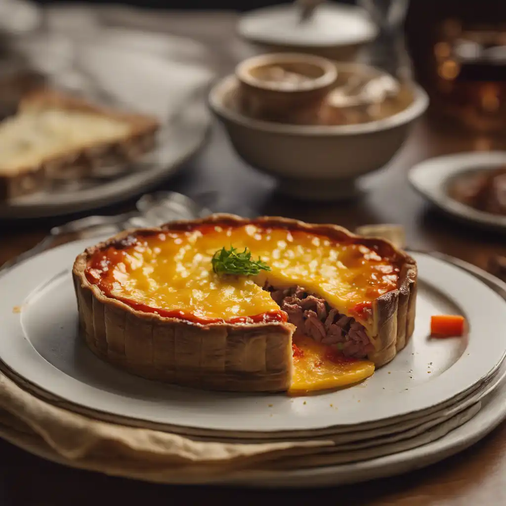 Beef Tart with Cheese