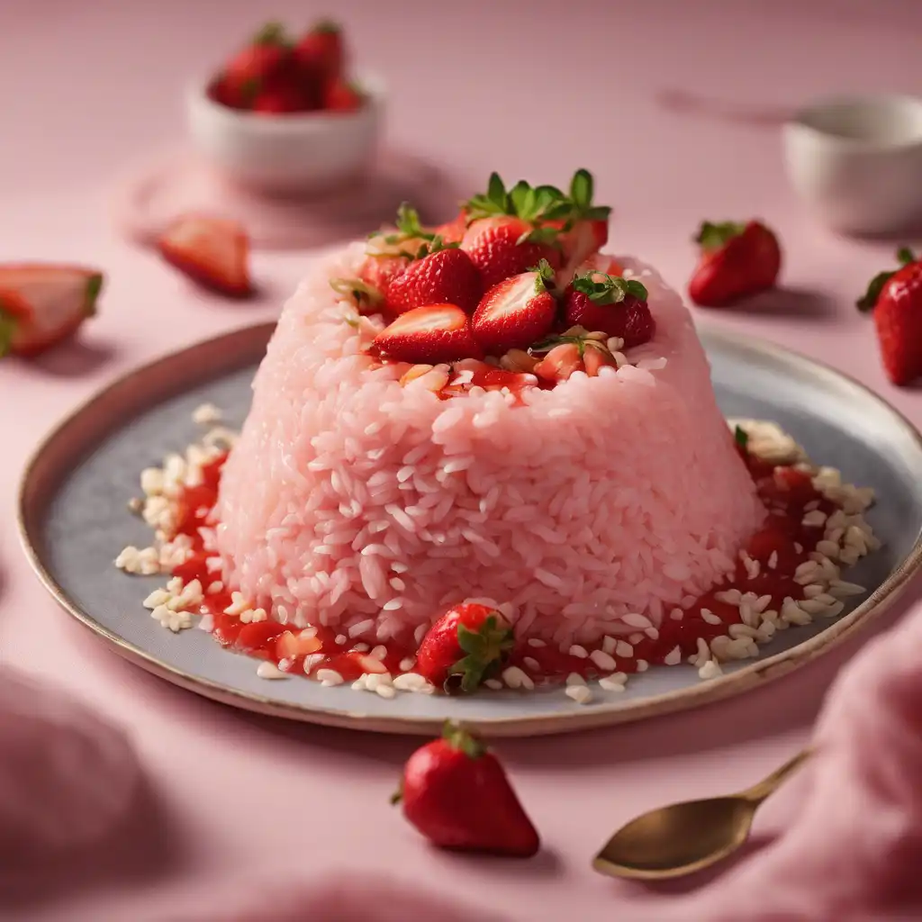 Sweet Rice with Strawberry