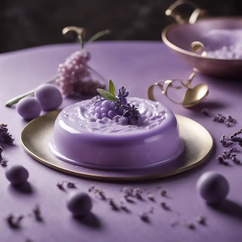 Lavender Grape Mousse