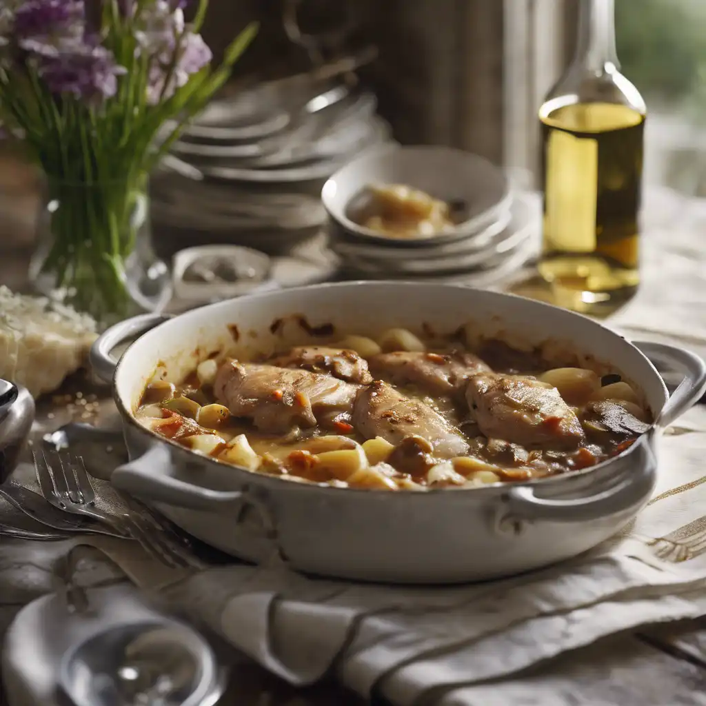 Gratinated Beef Stew