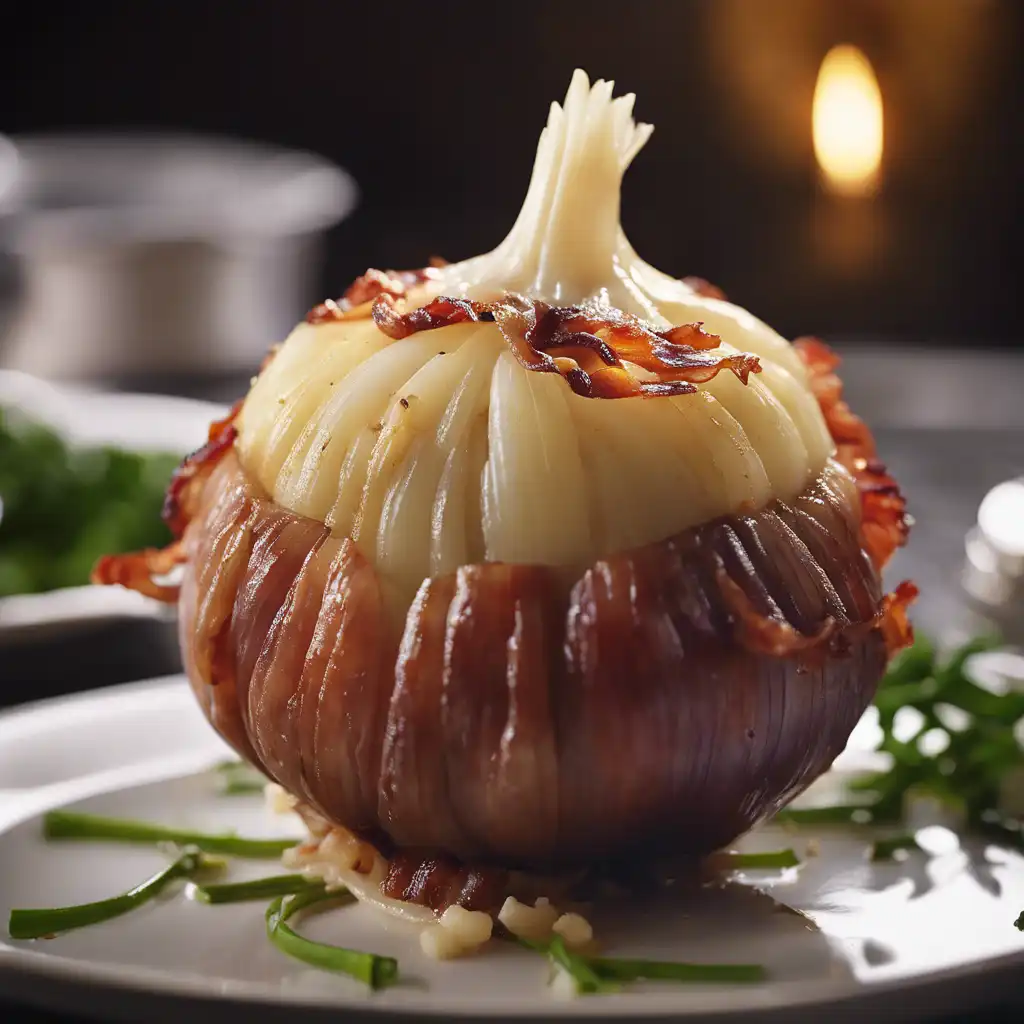 Stuffed Onion with Rice