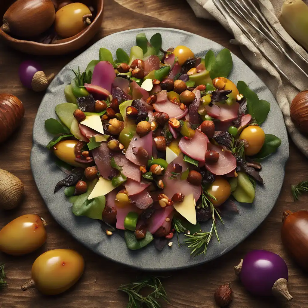 Acorn Salad with Chuchu