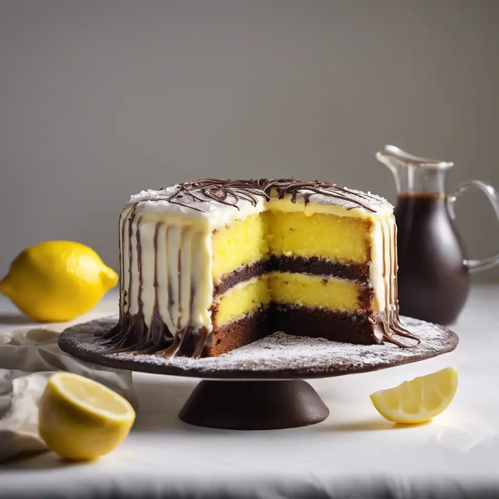 Lemon and Chocolate Cake