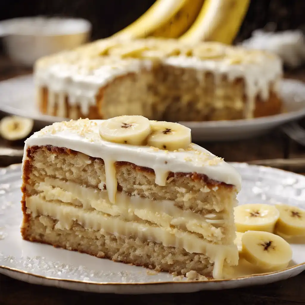 Creamy Banana Cake