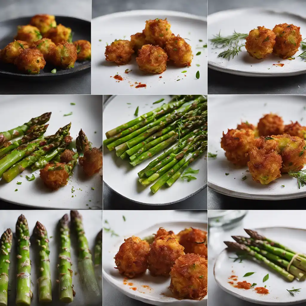 Asparagus Fritters with Paprika