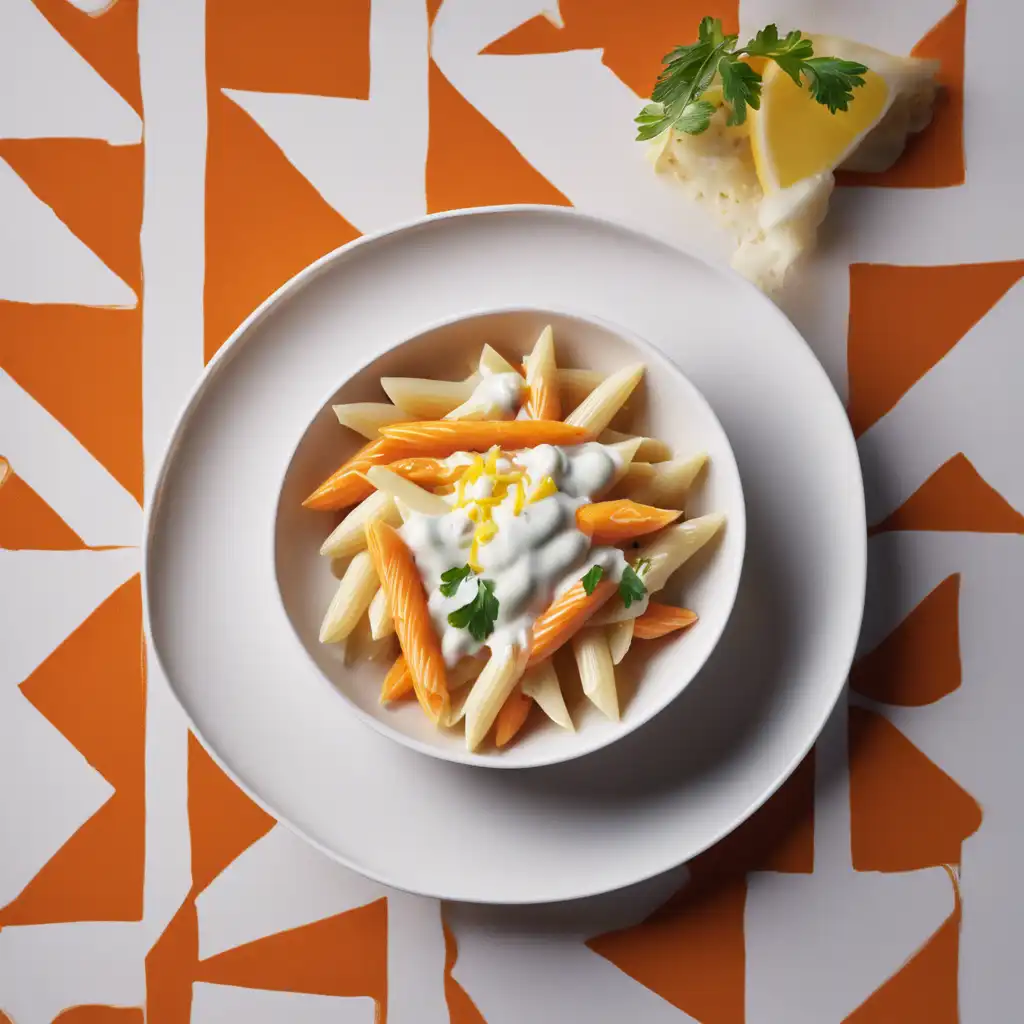 Penne with Yogurt Sauce