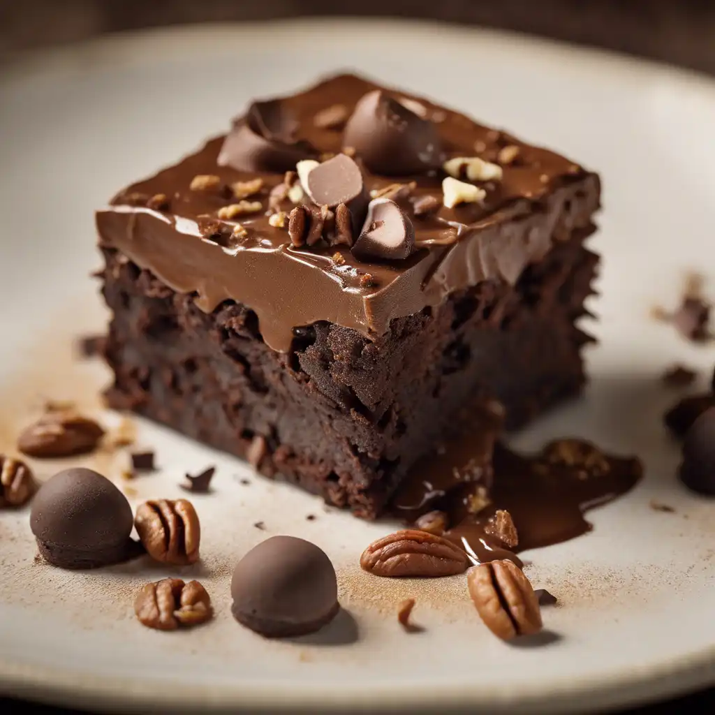 Chocolate Mousse Brownie