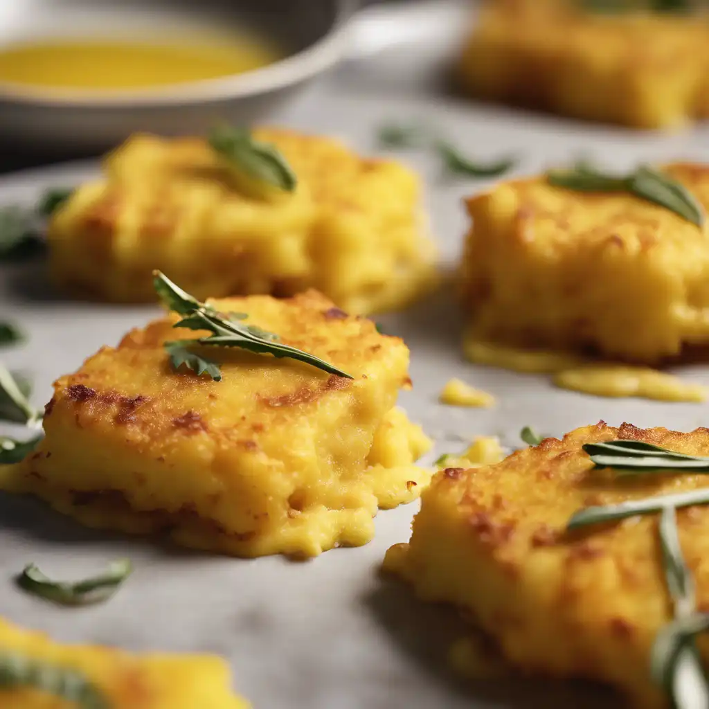 Baked Polenta Fritters