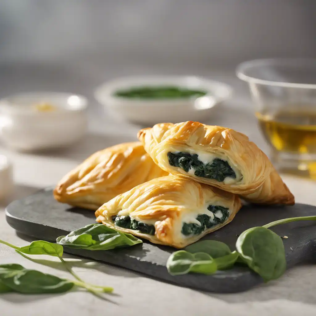 Spinach and Cheese Turnover