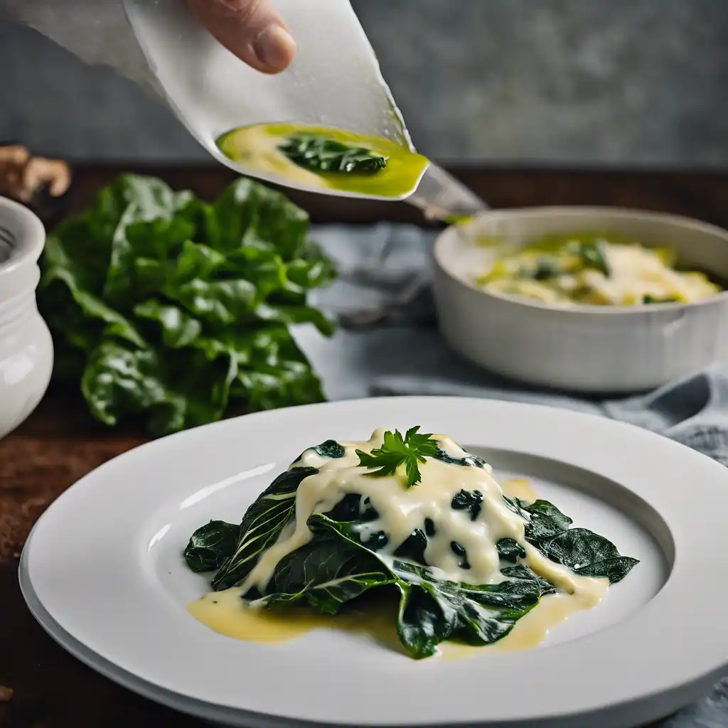 Chard with Cheese