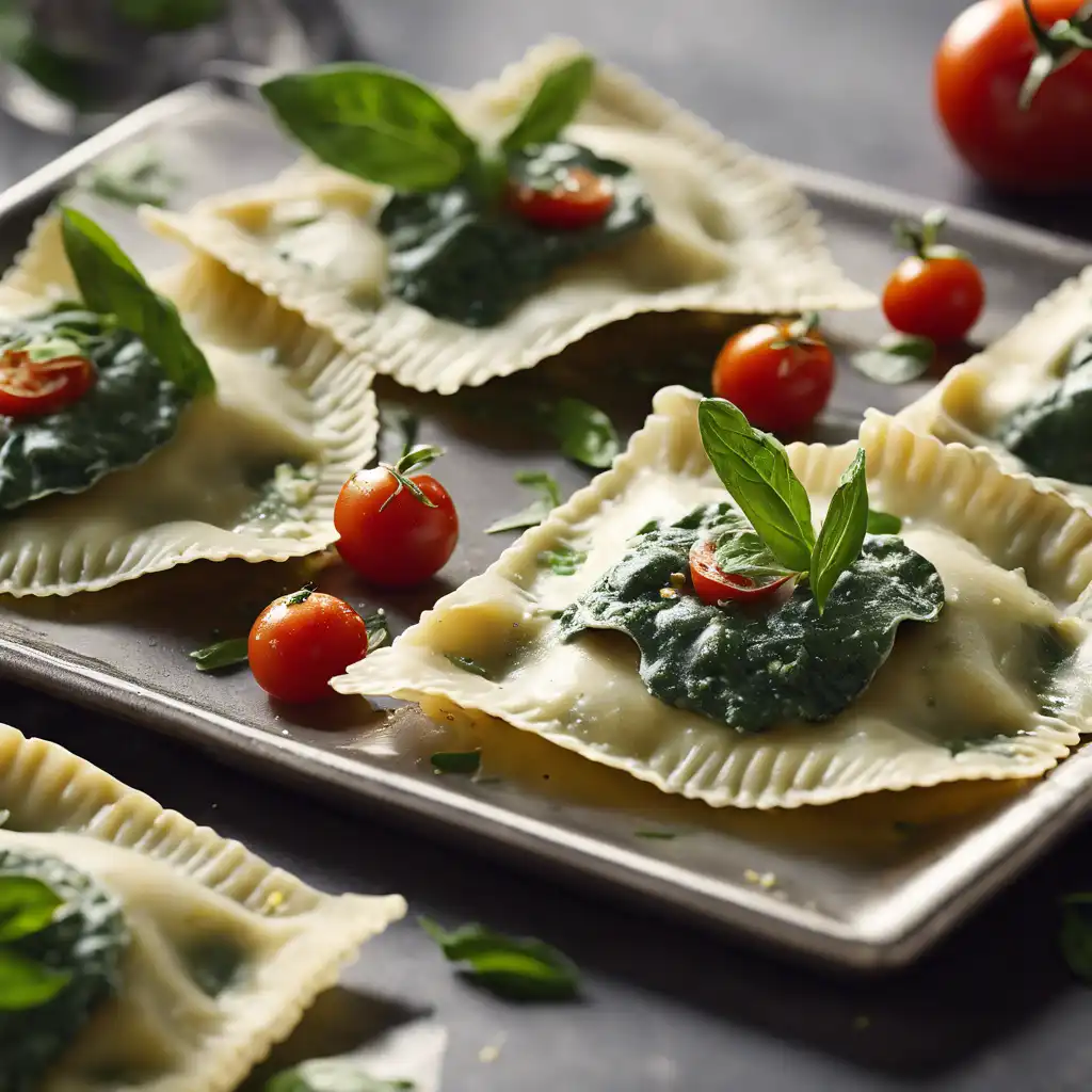 Spinach and Herb Ravioli