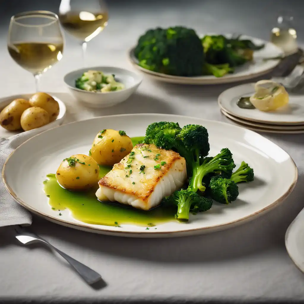 Porto Dona Antonia Cod with Potatoes and Broccoli