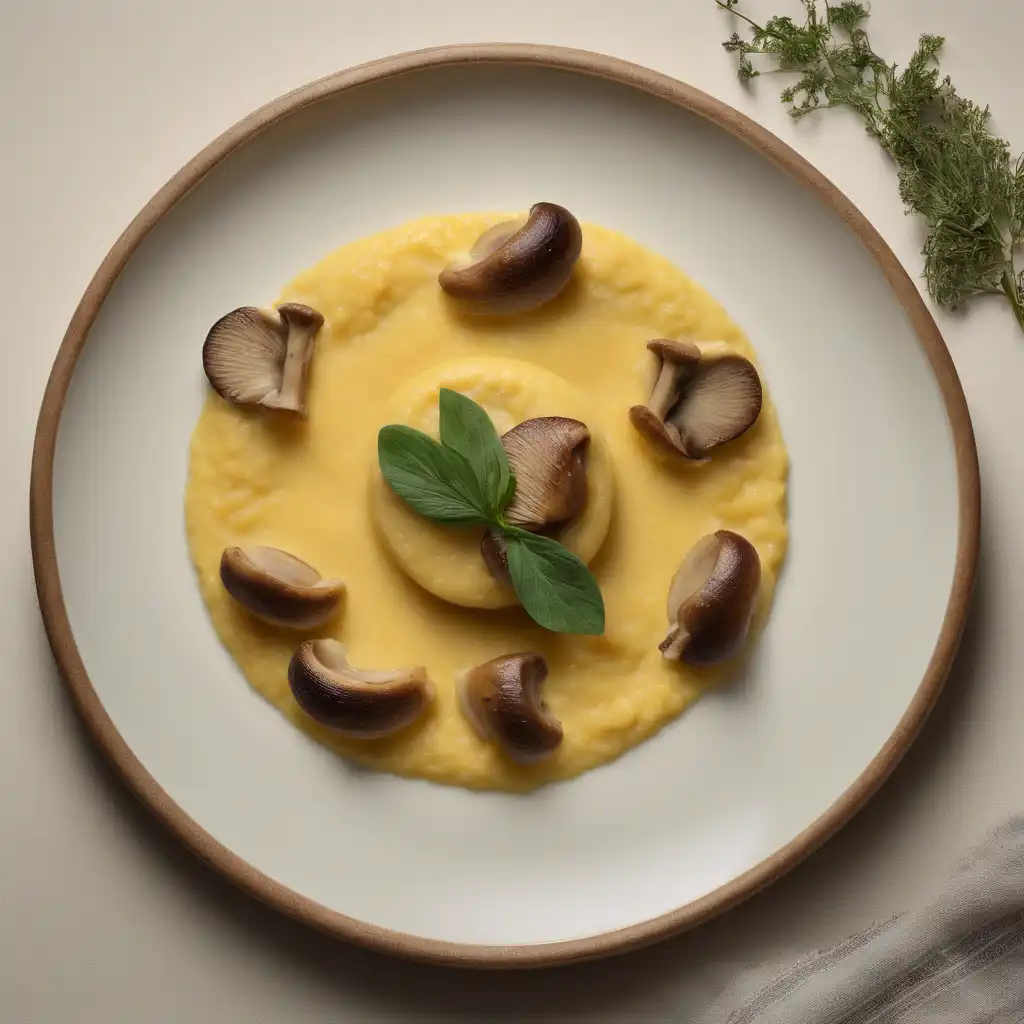 Creamy Polenta with Porcini Mushrooms