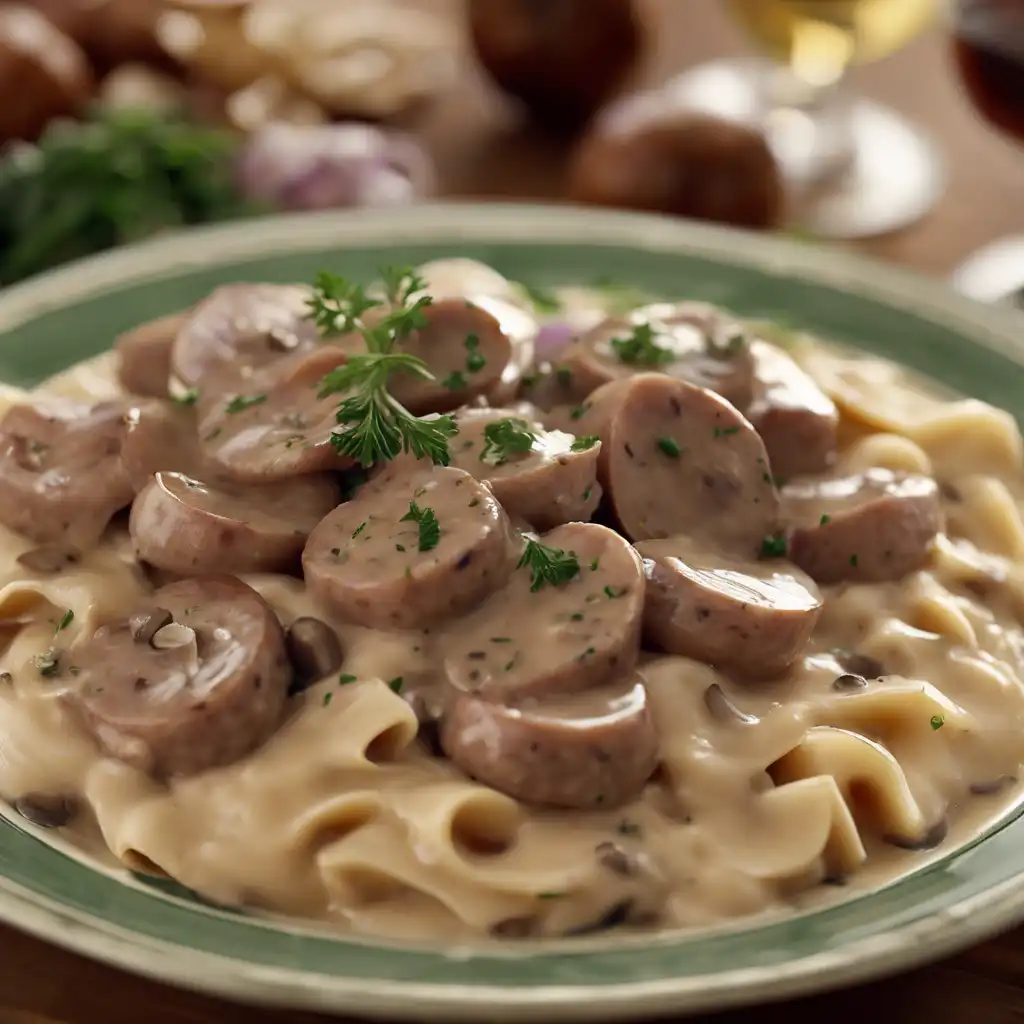 Sausage Stroganoff