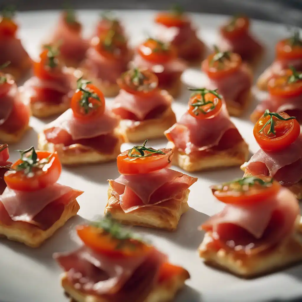 Tomato and Prosciutto Bites