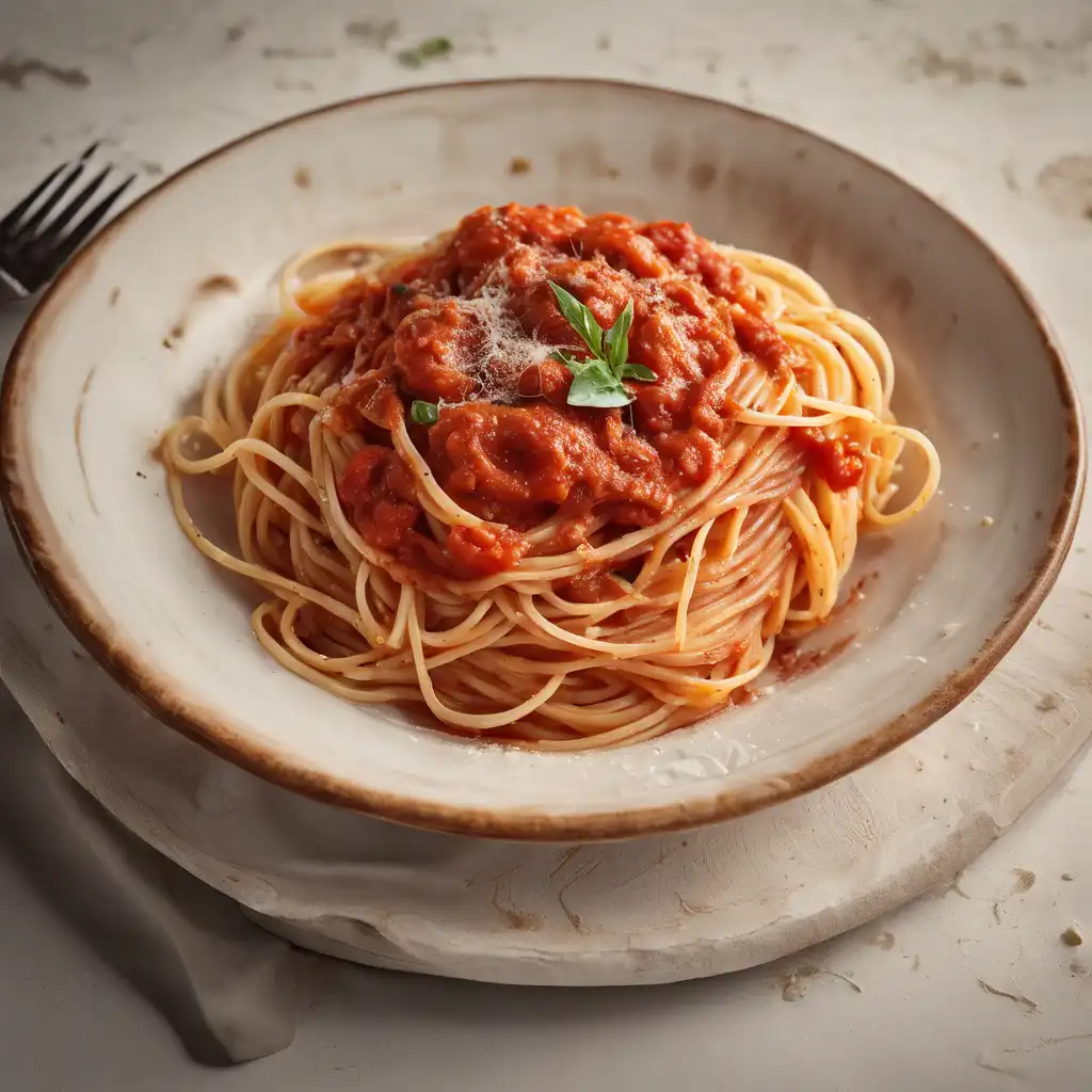 Linguine with Tomato Sauce