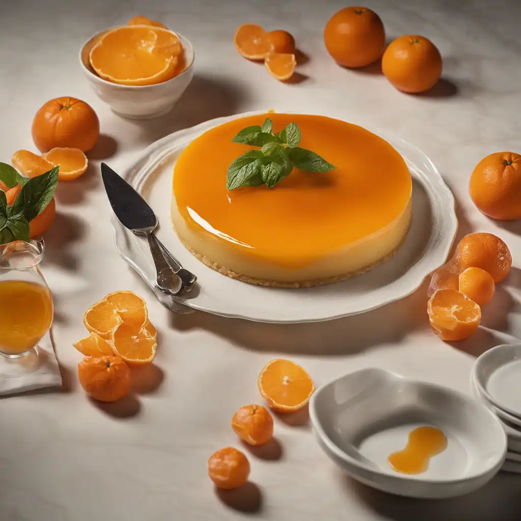 Tangerine Flan