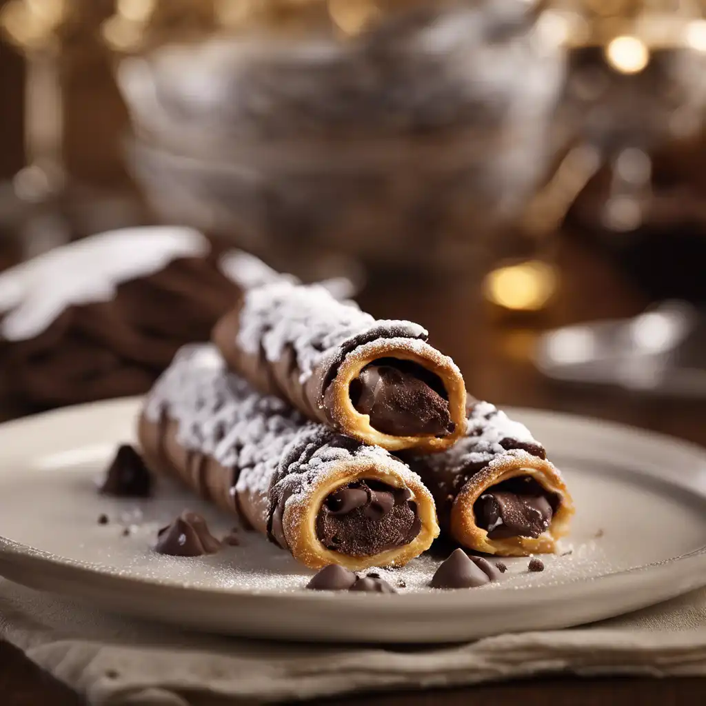 Chocolate Cannoli