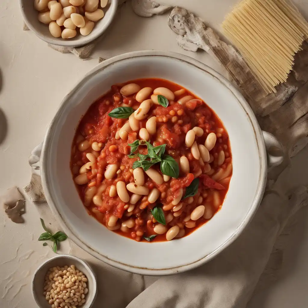 Tomato and White Bean Stew with Pasta